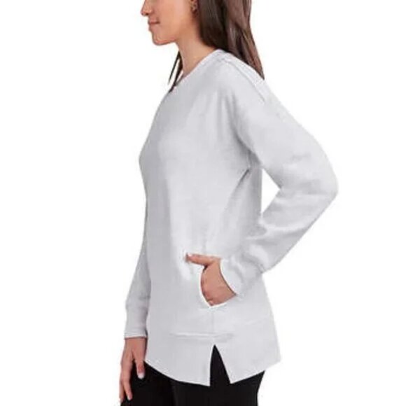 NEW Kirkland Signature Crewneck Sweatshirt | Oatmeal - Picture 2 of 4